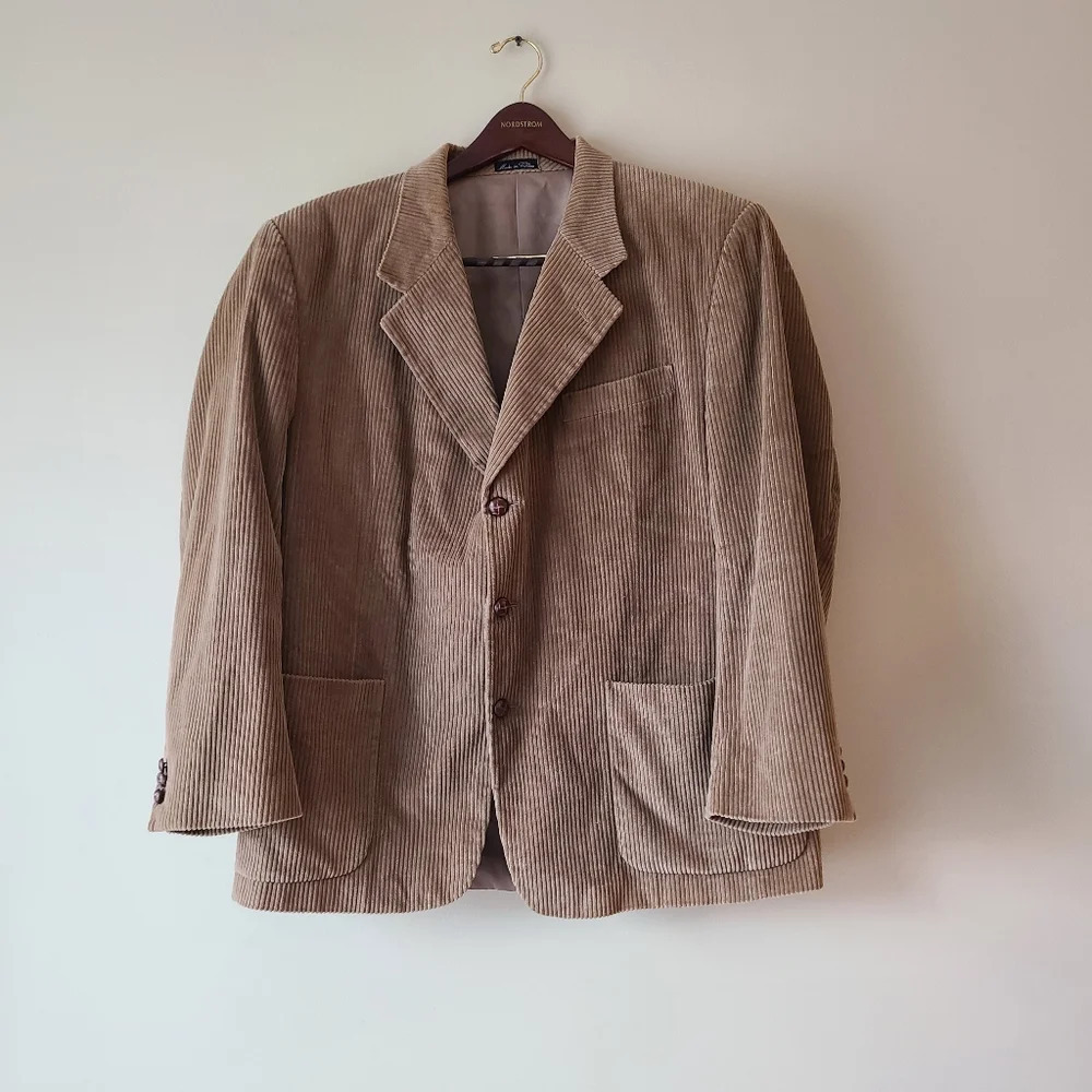 Club Uomo men's Corduroy sport blazer sz.44R